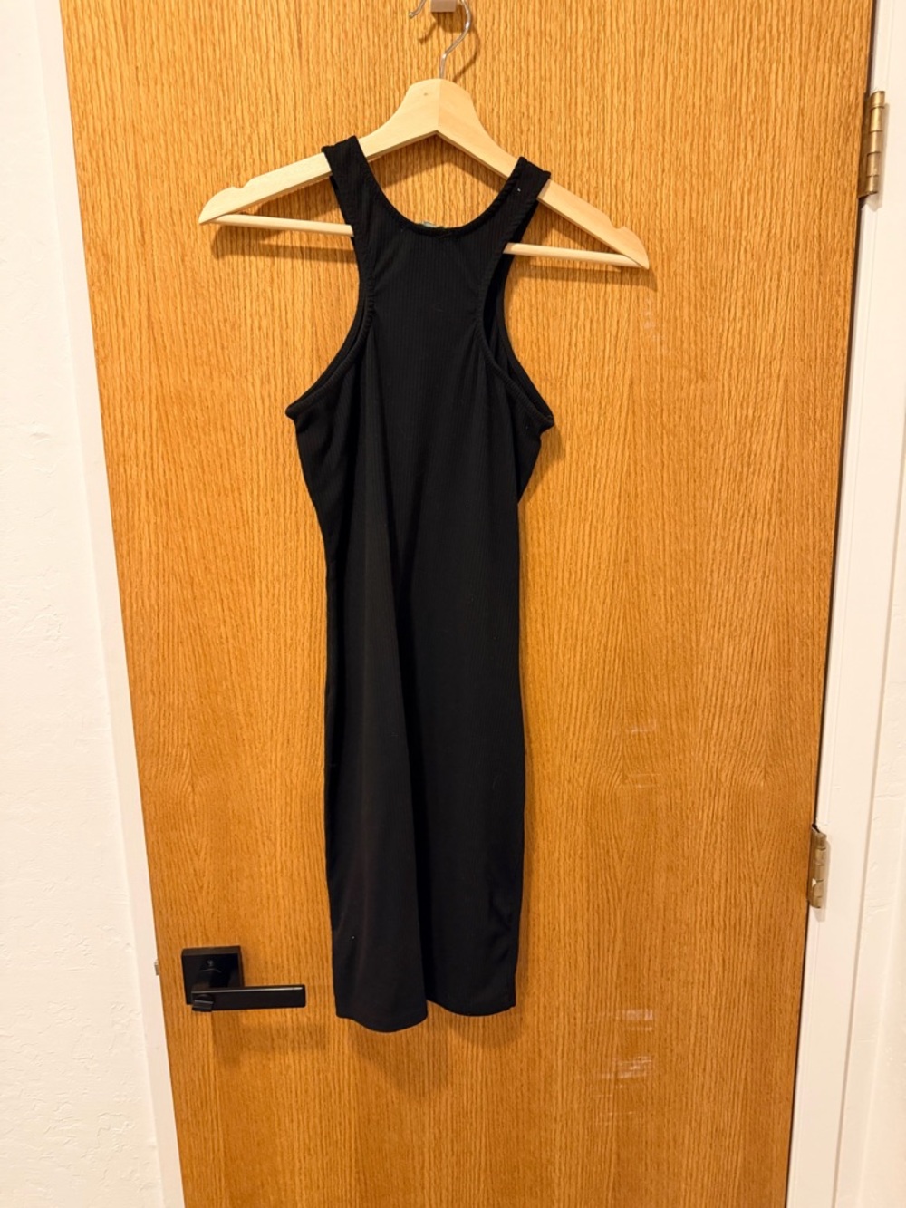 Classic Black Tank Midi Dress